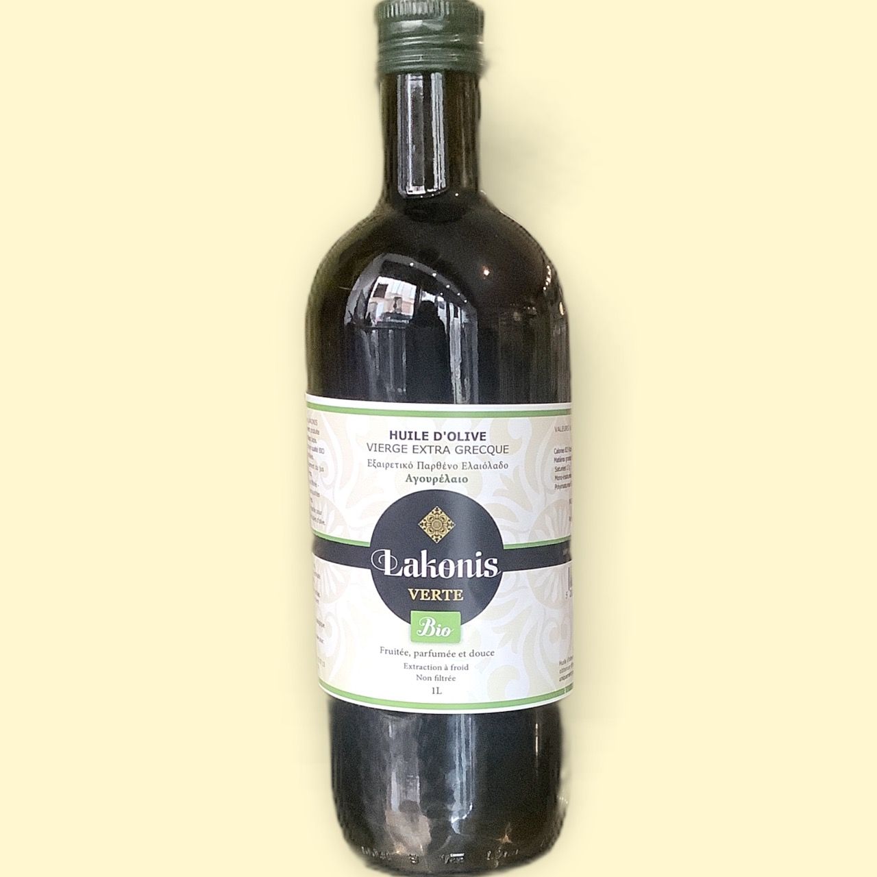 Huile d’olive Lakonis verte