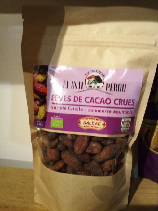 Fêves de Cacao Crues du Pérou