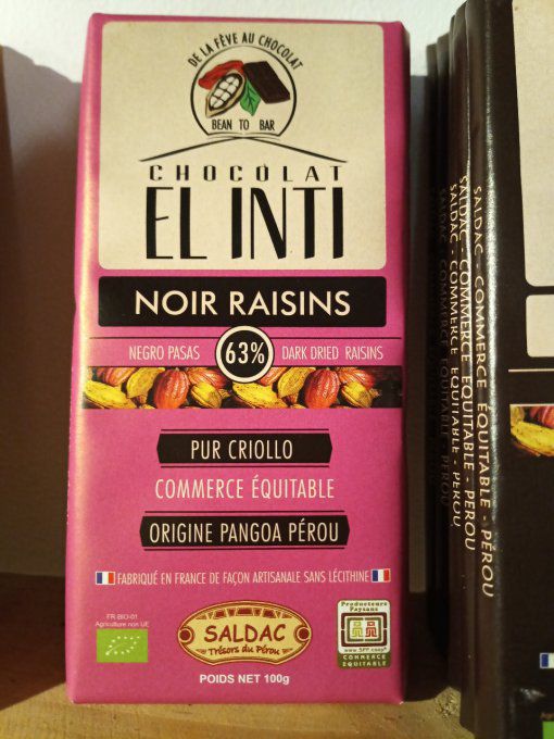 Chocolat Noir 63% El Inti