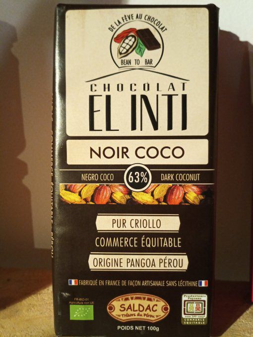 Chocolat Noir 63% El Inti