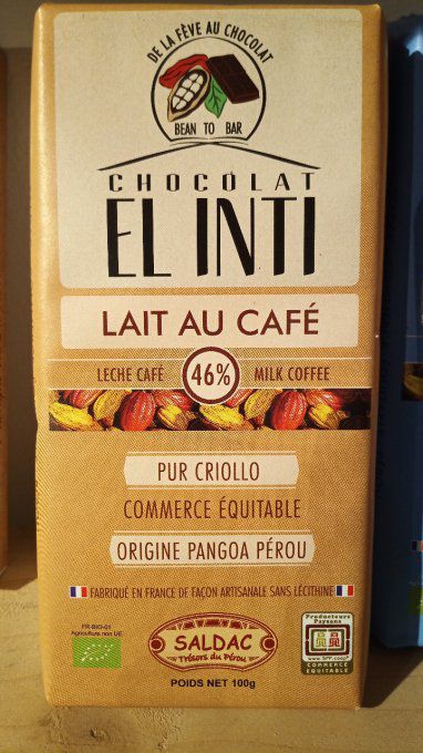 Chocolat au lait El Inti