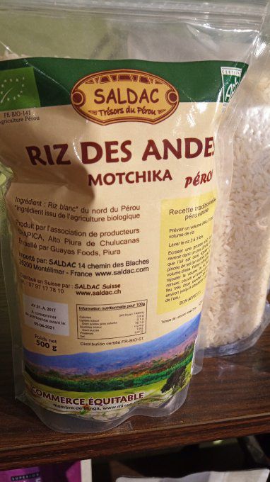 Riz des Andes