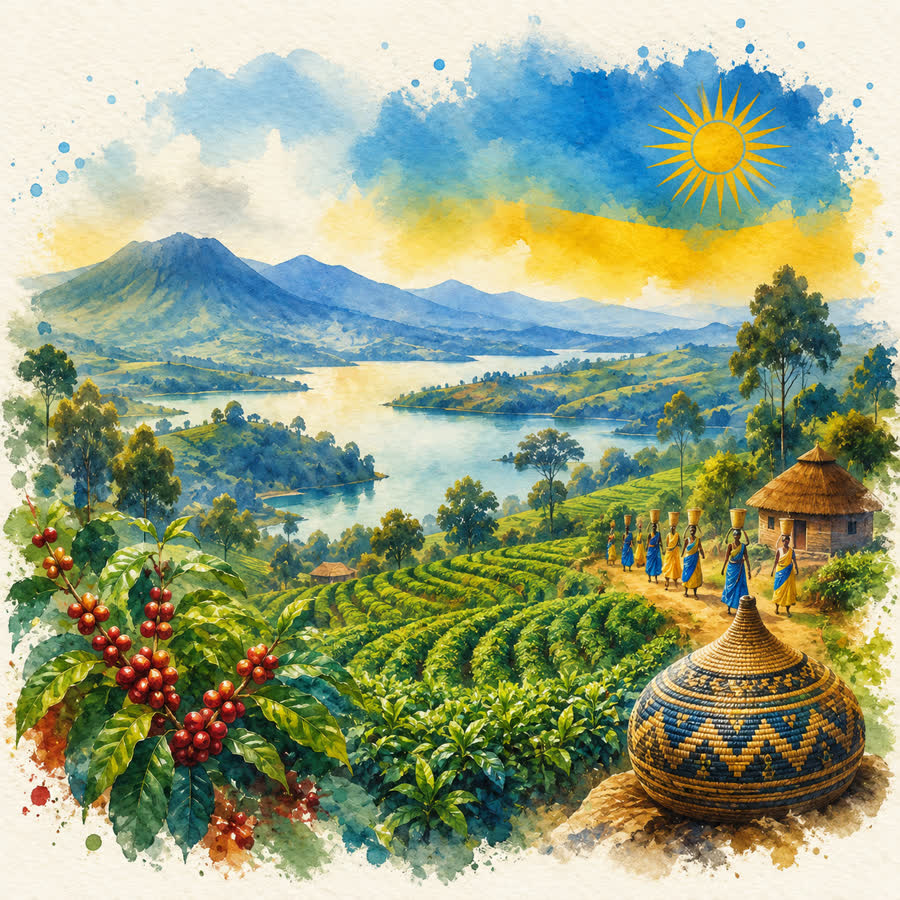 Paysage Rwanda