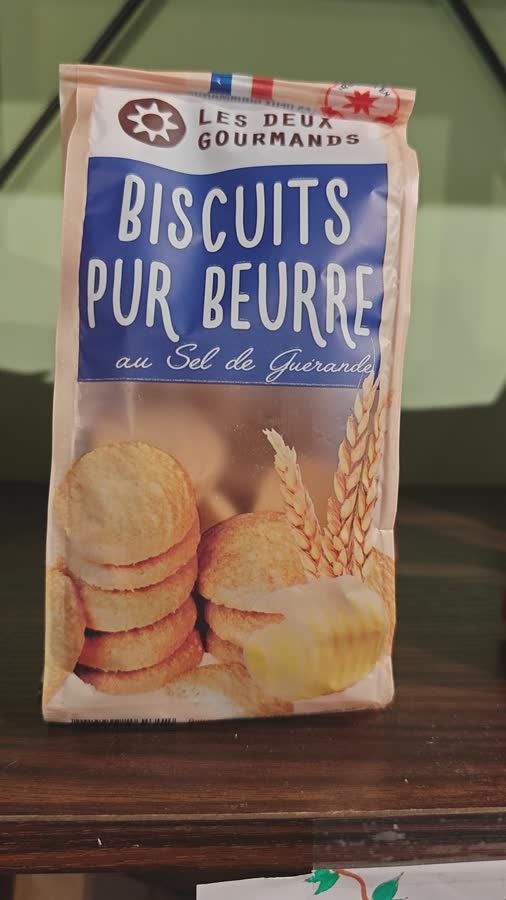 2 gourmands biscuits pur beurre
