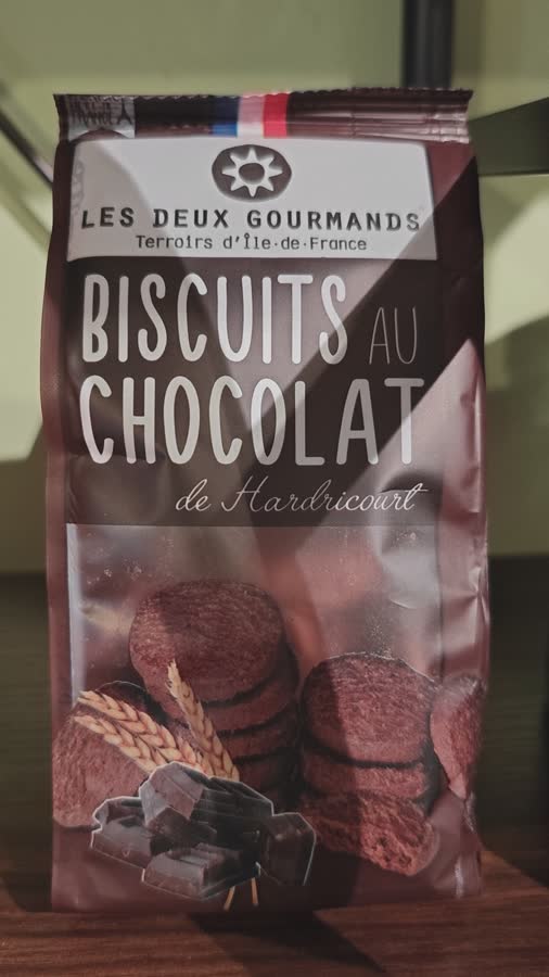 2 gourmands biscuits chocolat